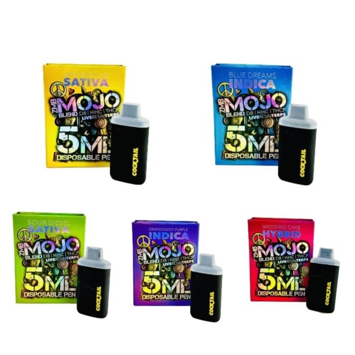 MOJO Blend D8/HHC/THCP Disposable Vape  C-Store Novelty Supply