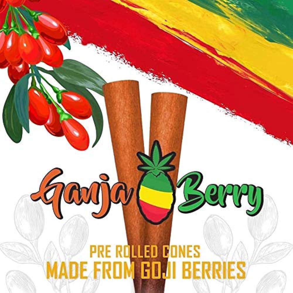 Ganja Berry Gogi Berry Infused Wraps 25/BOX Different Options