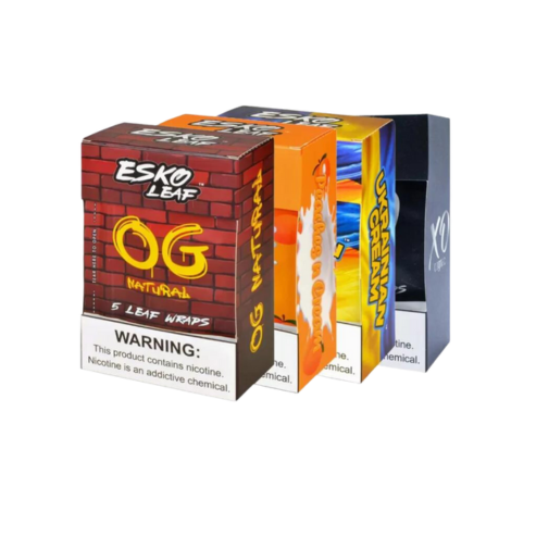 ESKO LEAF Wraps 8/BOX Different Flavors