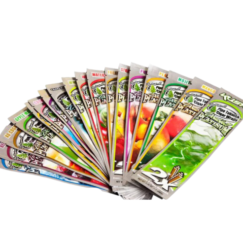 Double Platinum 2X Blunt Wrap 25/BOX Different Options
