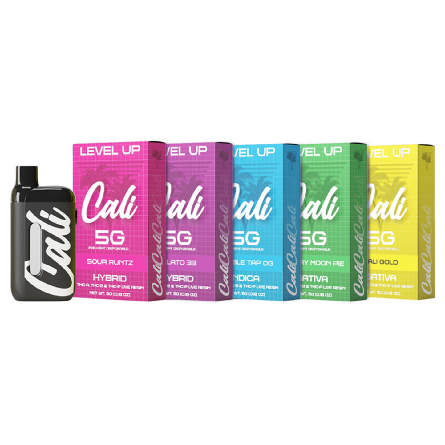 Cali Level Up THCA Disposable Vape 5g 6/BOX