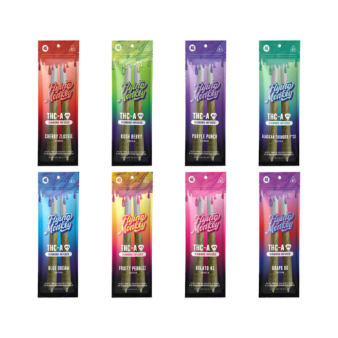 Flying Monkey 42.0 Diamond Infused THCA Pre-Rolls 4g 10/BOX