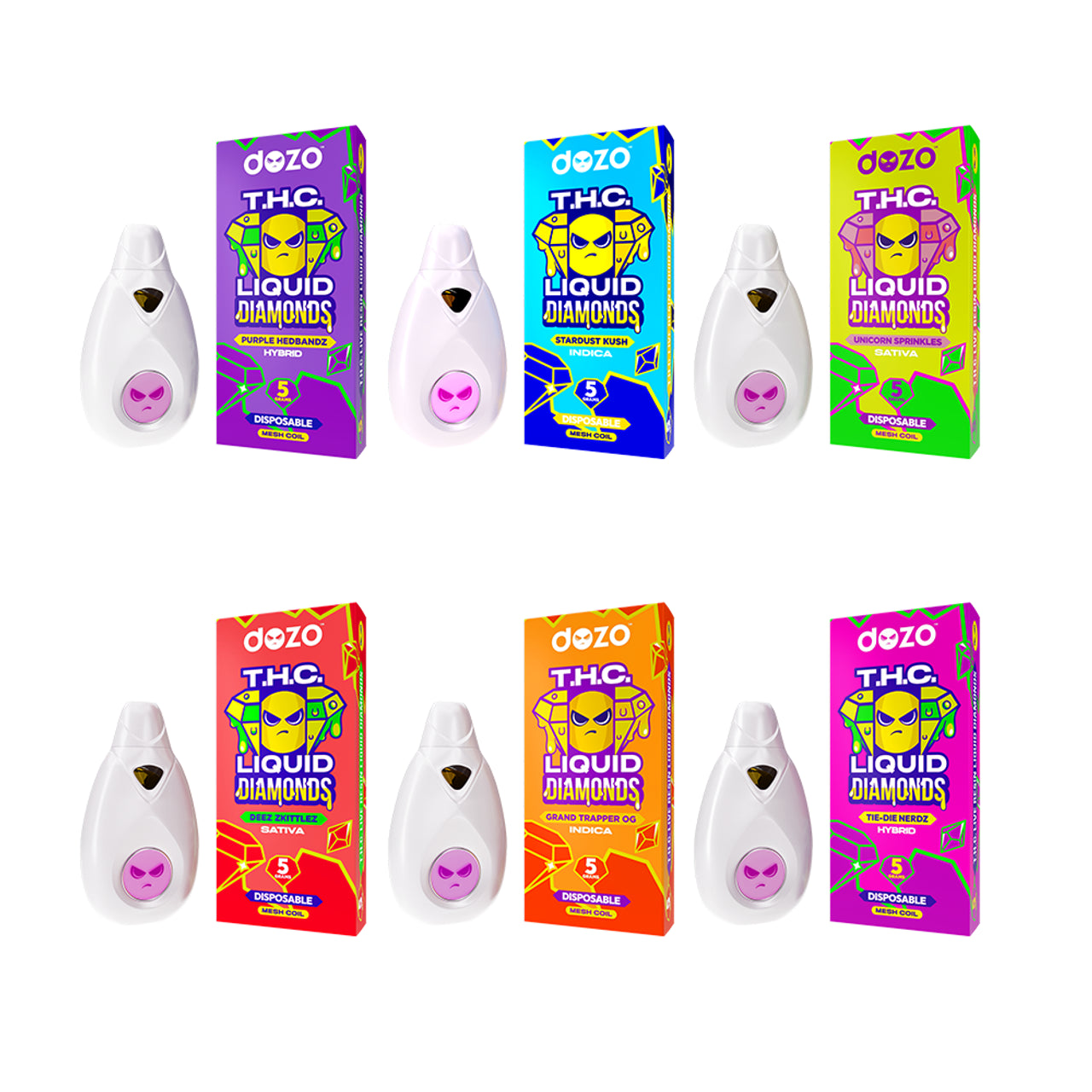 Dozo Liquid Diamonds Disposable Vape