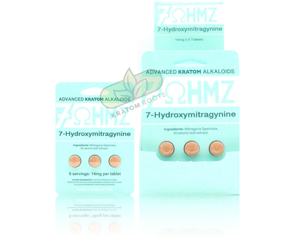 7 OHMZ - 7 Hydroxy Kratom Tablets (14MG) (3CT Pack)