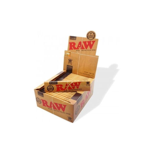 RAW Classic Rolling Papers King Size Slim 50/BOX
