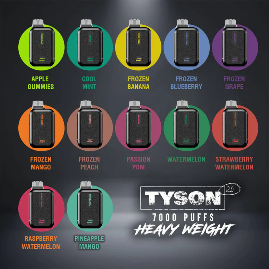 Tyson Heavy Weight 7000 Disposable Vapes