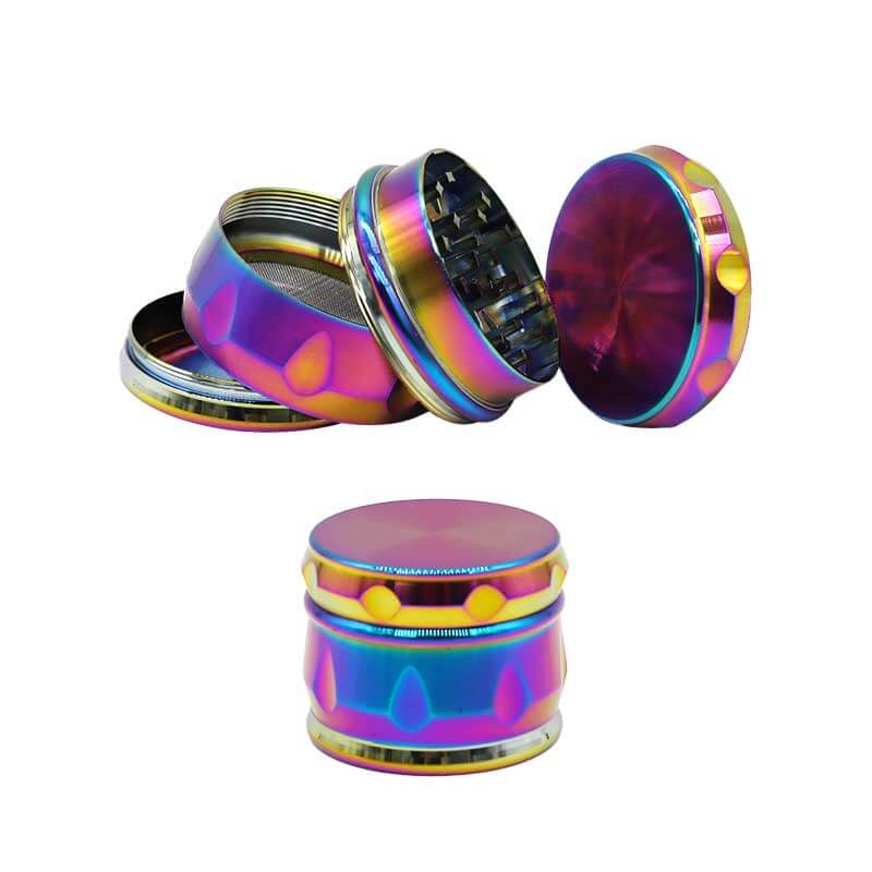 Grinder Metal Rainbow Drum Shape