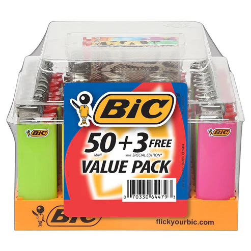 BIC Lighters+3 Free Regular