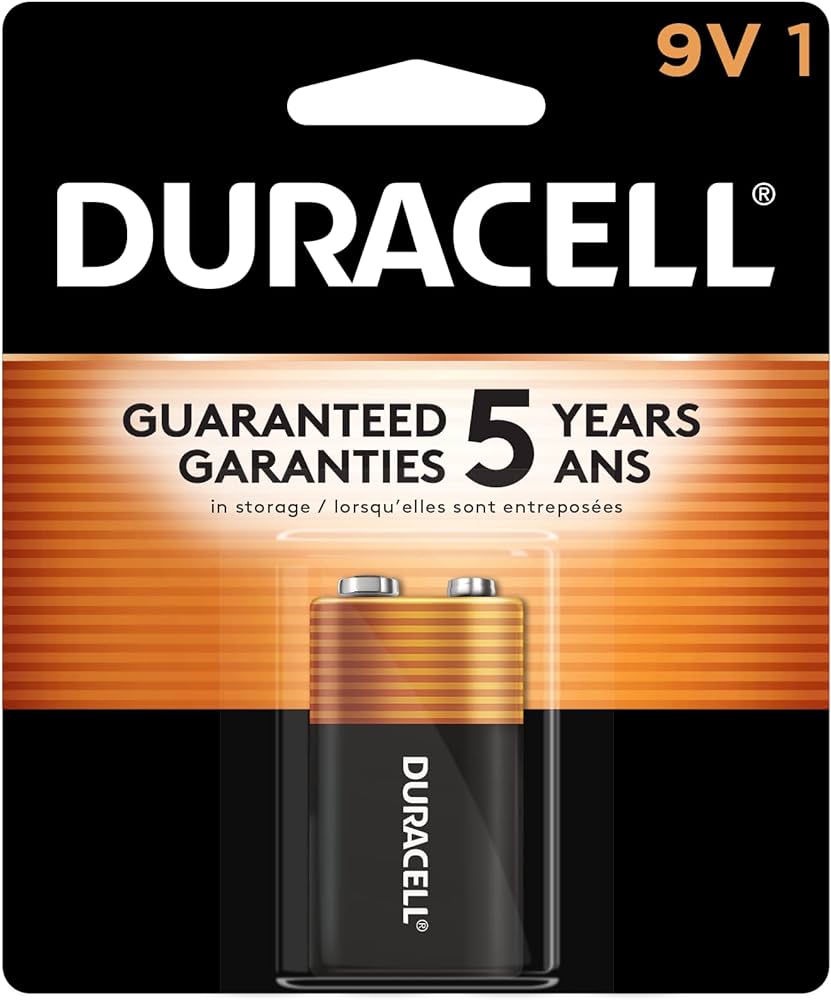 Duracell Different Battery Options