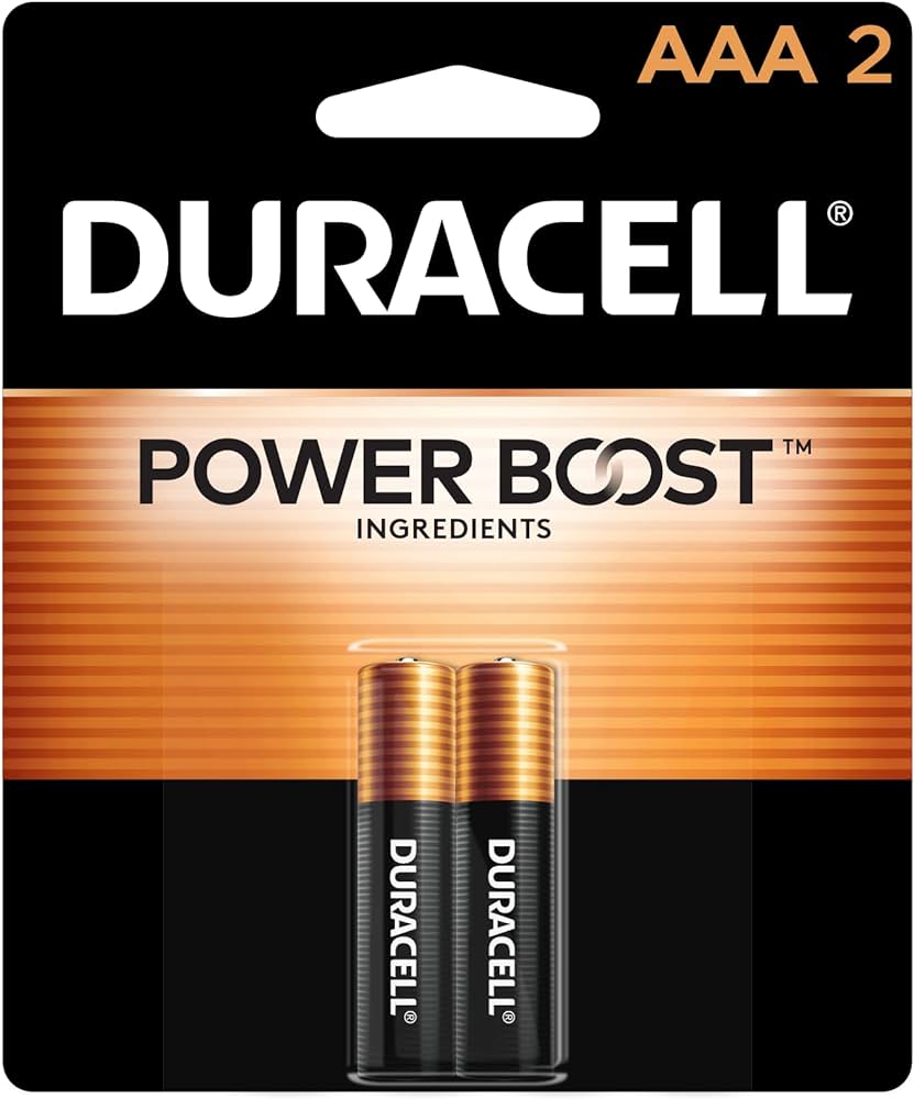 Duracell Different Battery Options