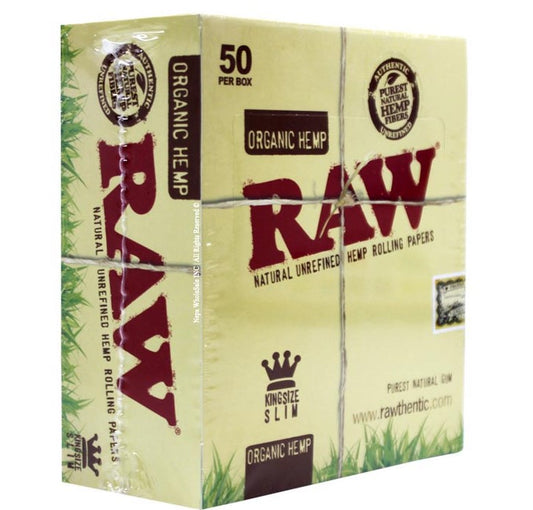 RAW Organic Hemp King Size Slim