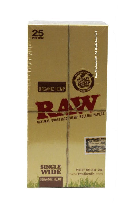 RAW Organic Single Wide