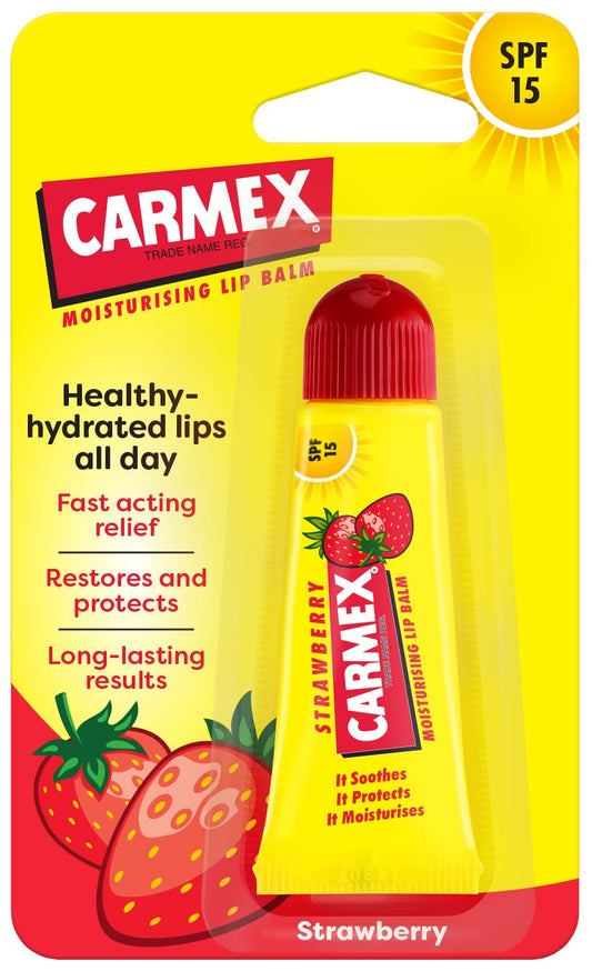 Carmex Strawberry Tube Lip Balm