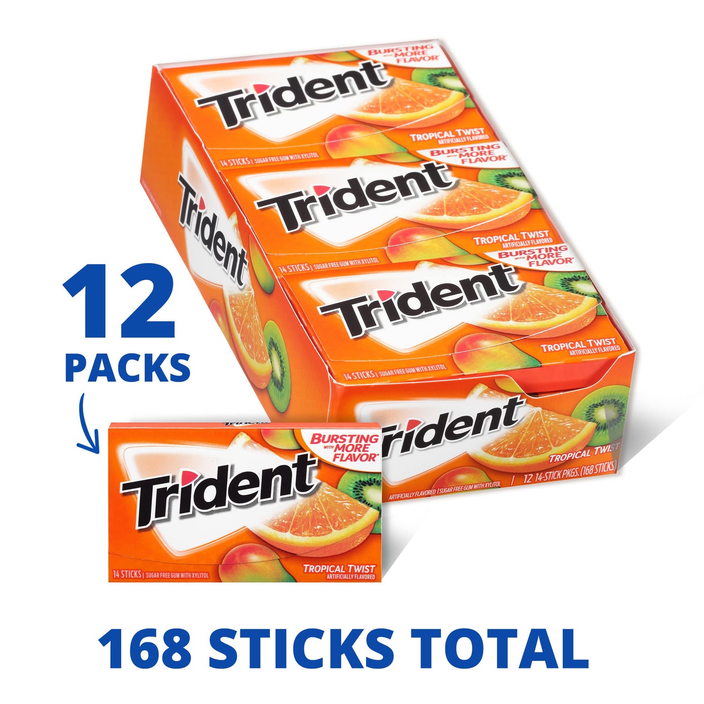 Trident Gum Different Options