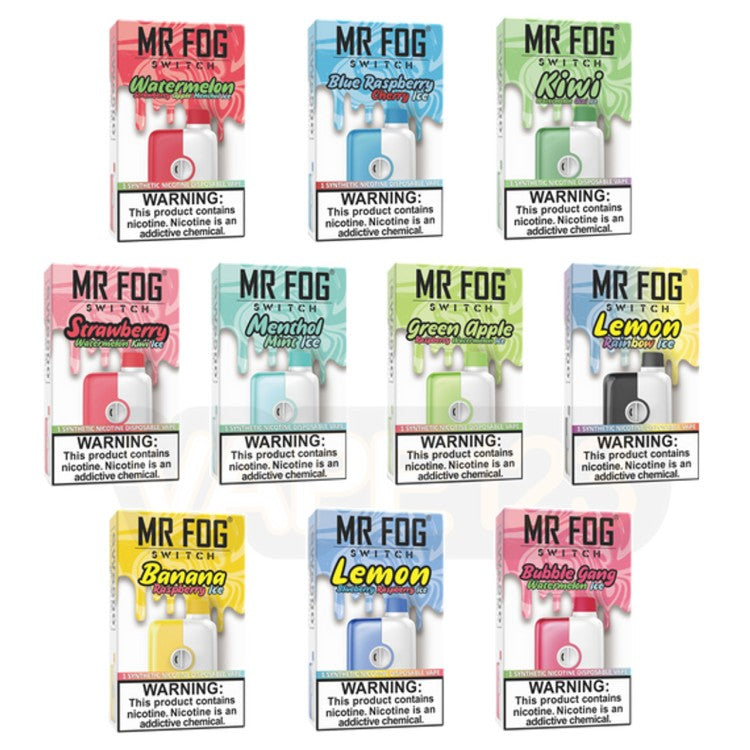 Mr Fog Switch Disposable Vape SW 15000 10PK