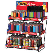 BIC Lighter 6 Tier Display