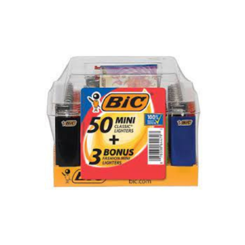 BIC Mini Lighters +3 Bonus Fashion Mini Lighters