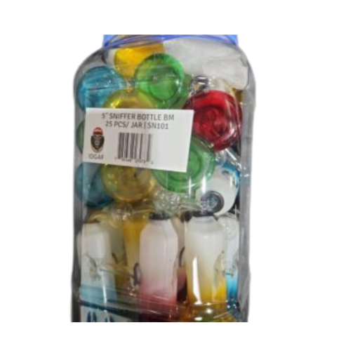 RB Sniffer Tank Double Shade Clear Sticker Jar – C-Store Novelty Supply
