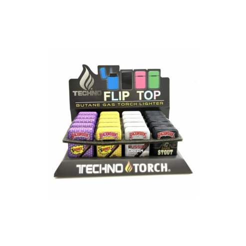 Techno Flip-Top Torch Lighter