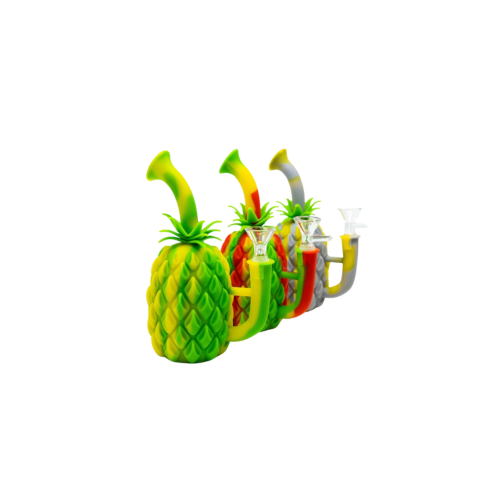 Silicone Pineapple Rig 7"