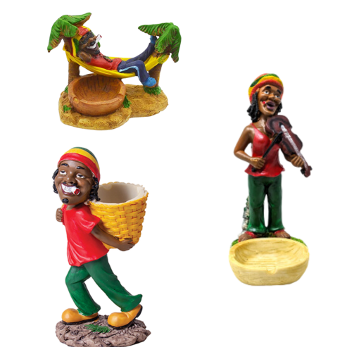 Rasta Resin Ashtray