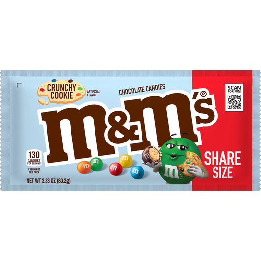 M&M's Crunchy Cookie Share Size 2.83oz