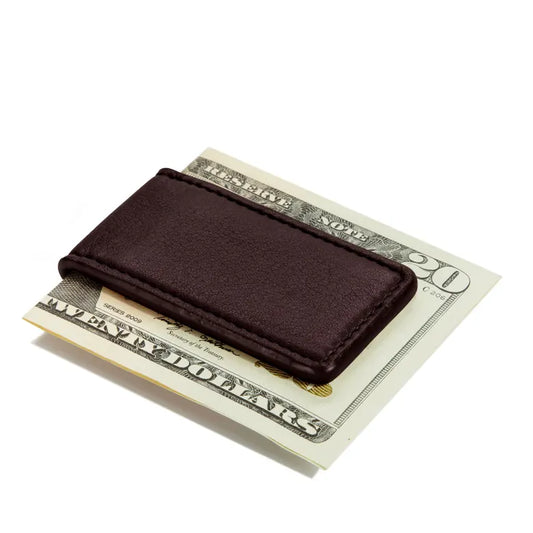 Fujima Leather Magnetic Money Clip