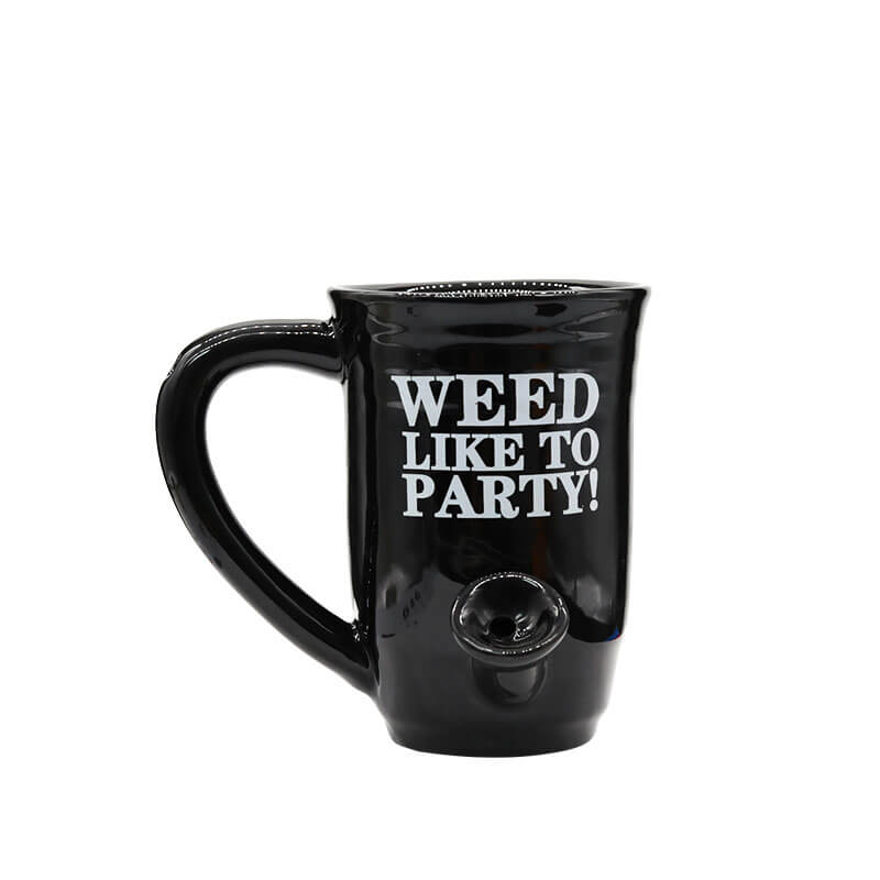 Ceramic Funky Sayings Smoking Mug