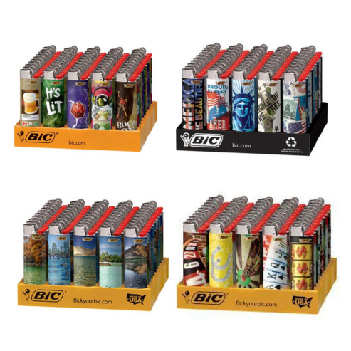 BIC Lighter Printed Designs