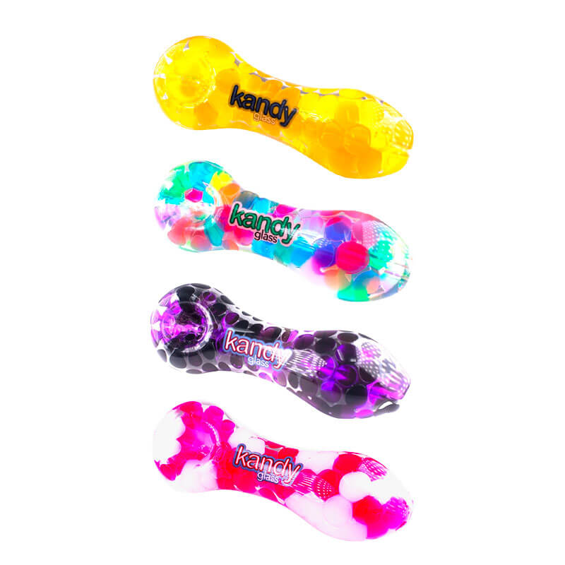 KANDY Hand Pipe Colored Spots 4.5"