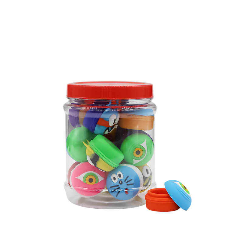 Silicone Round Container Jar