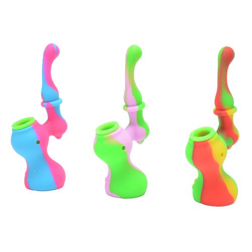 Silicone Sherlock Bubbler 7"