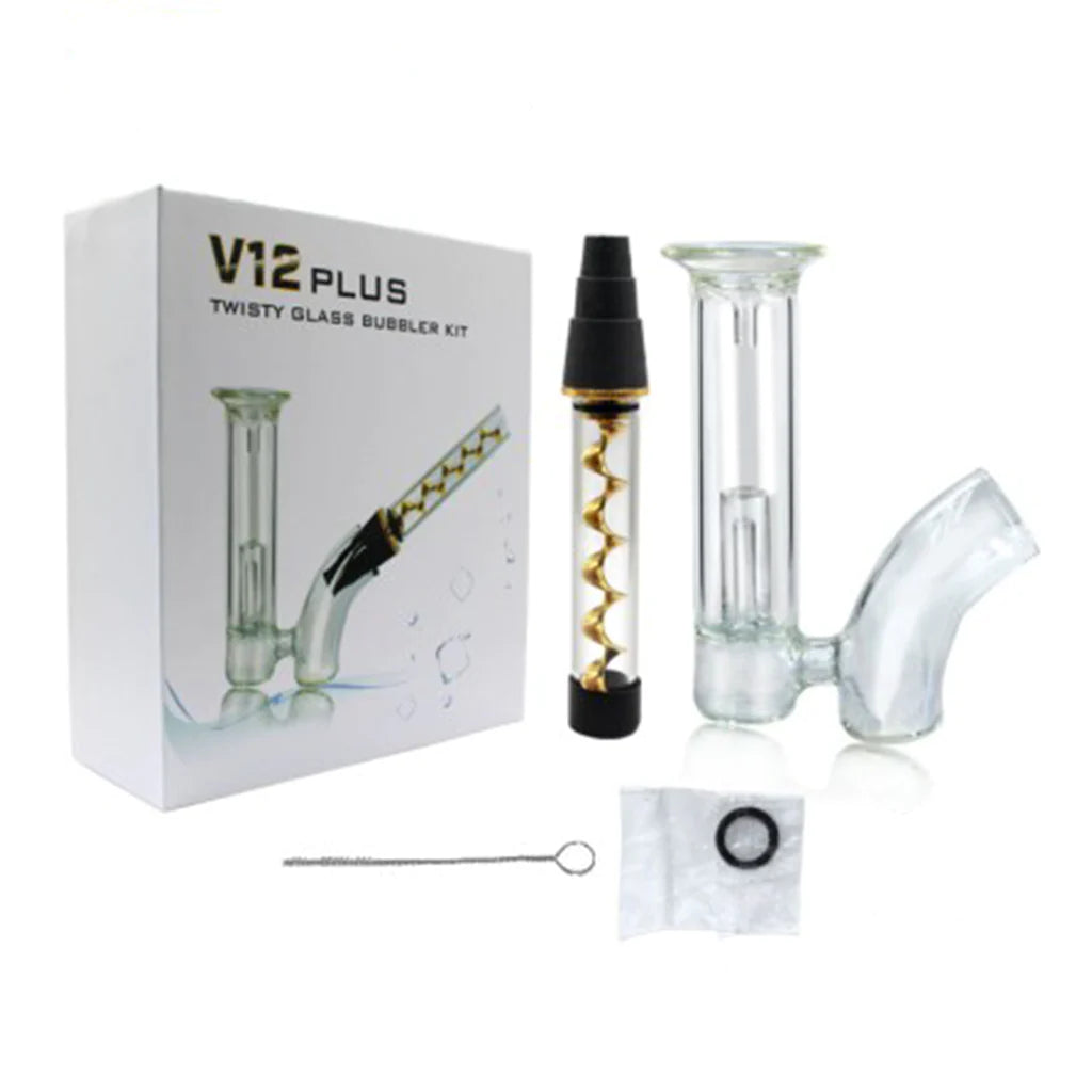 V12 Plus Twisty Glass Bubbler Kit